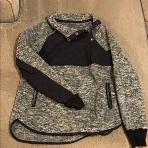 Abercrombie Asymmetrical Snap-Up Fleece Women’s S